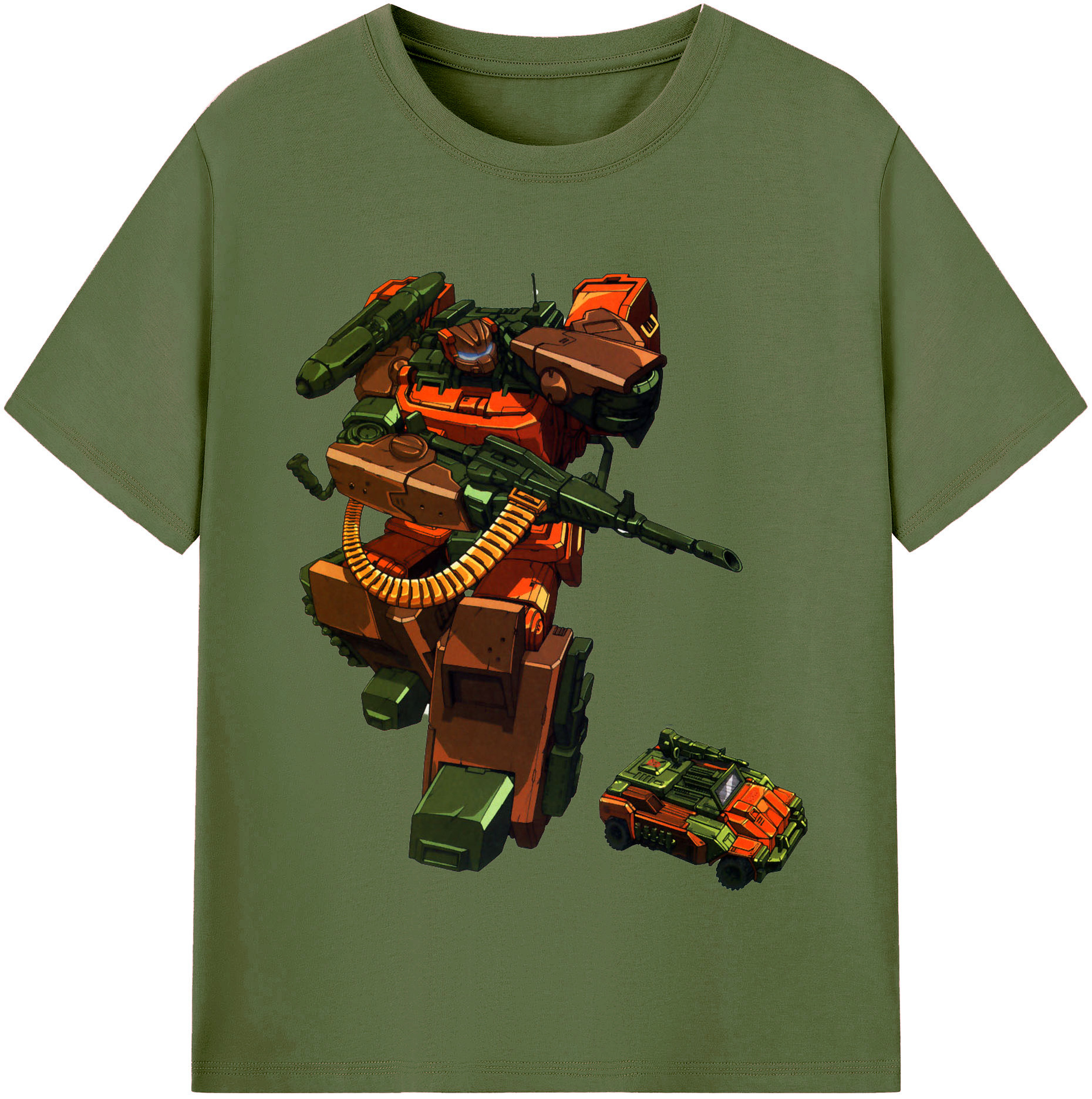 （画像用）  綿100％半袖Tシャツ（フロントプリント）